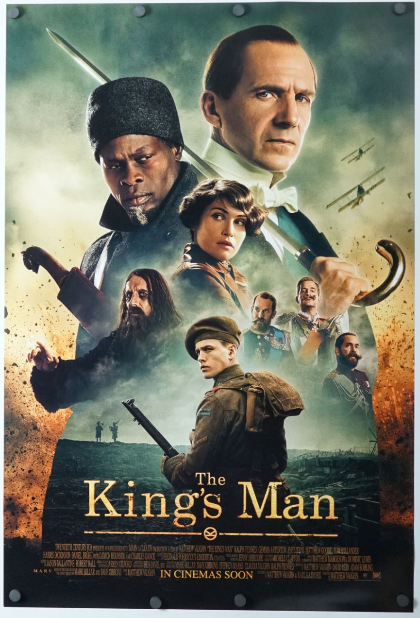 The King's Man (2020) original theatrical movie poster - International Final
