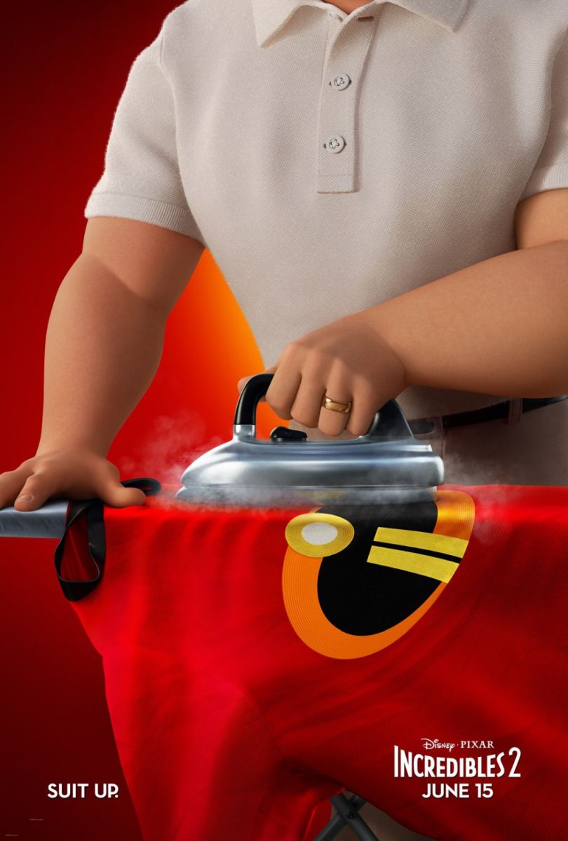 Incredibles 2 (2018) original theatrical movie poster - Advance Style B