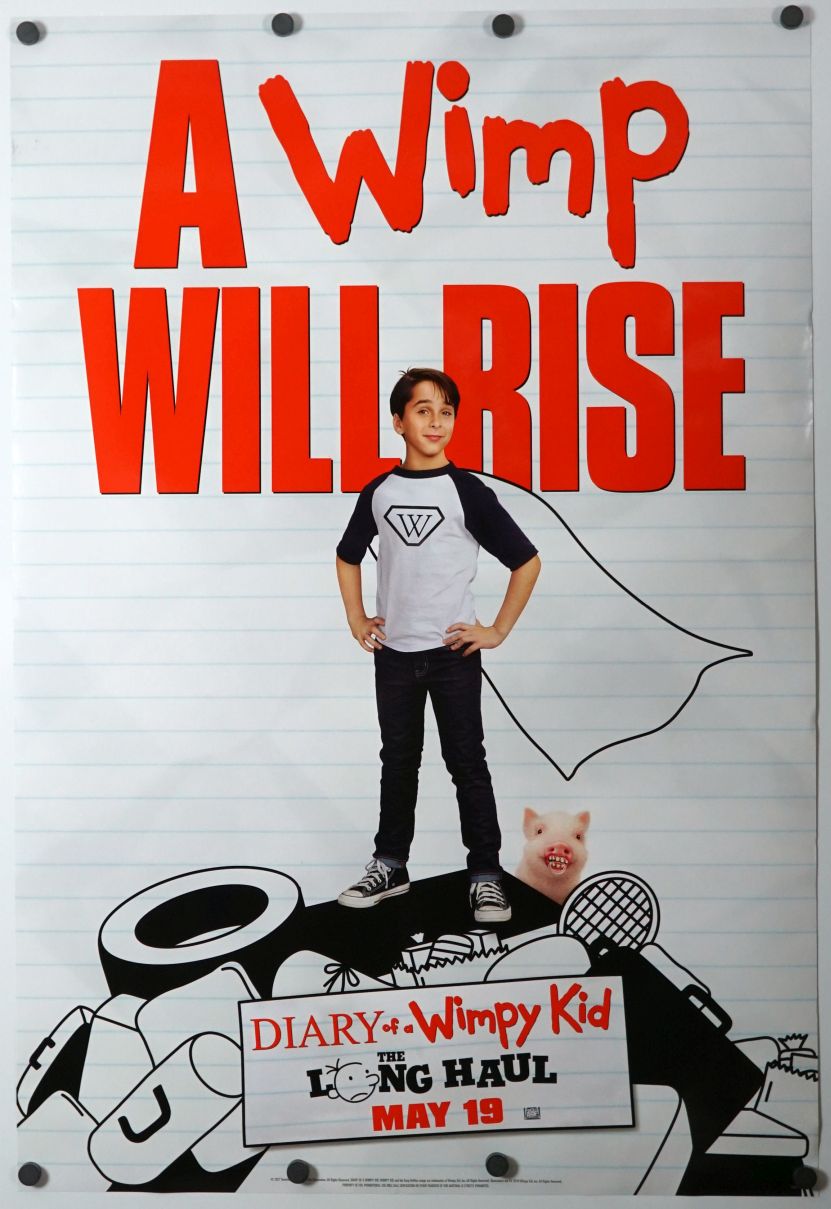 Diary of a Wimpy Kid: The Long Haul (2017) original theatrical movie poster - Final