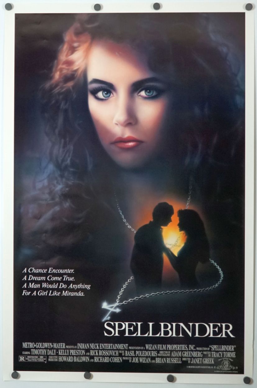Spellbinder (1988) original theatrical movie poster - Final