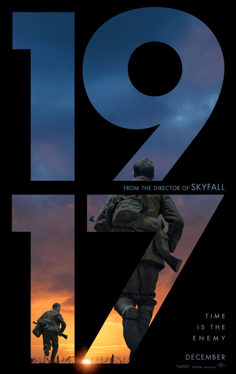 1917 (2019) original theatrical movie poster - Advance
