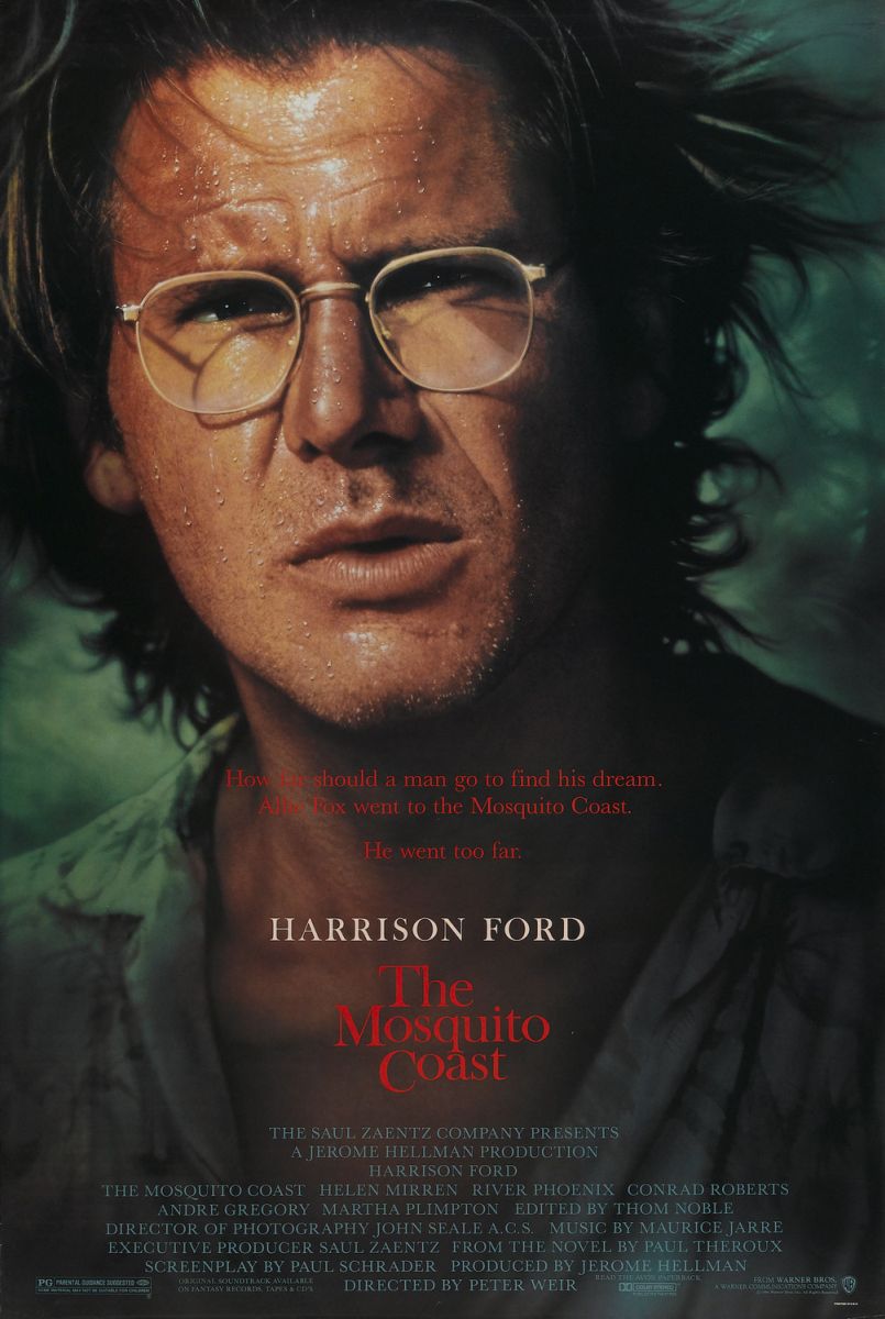 The Mosquito Coast (1986) original theatrical movie poster - Final