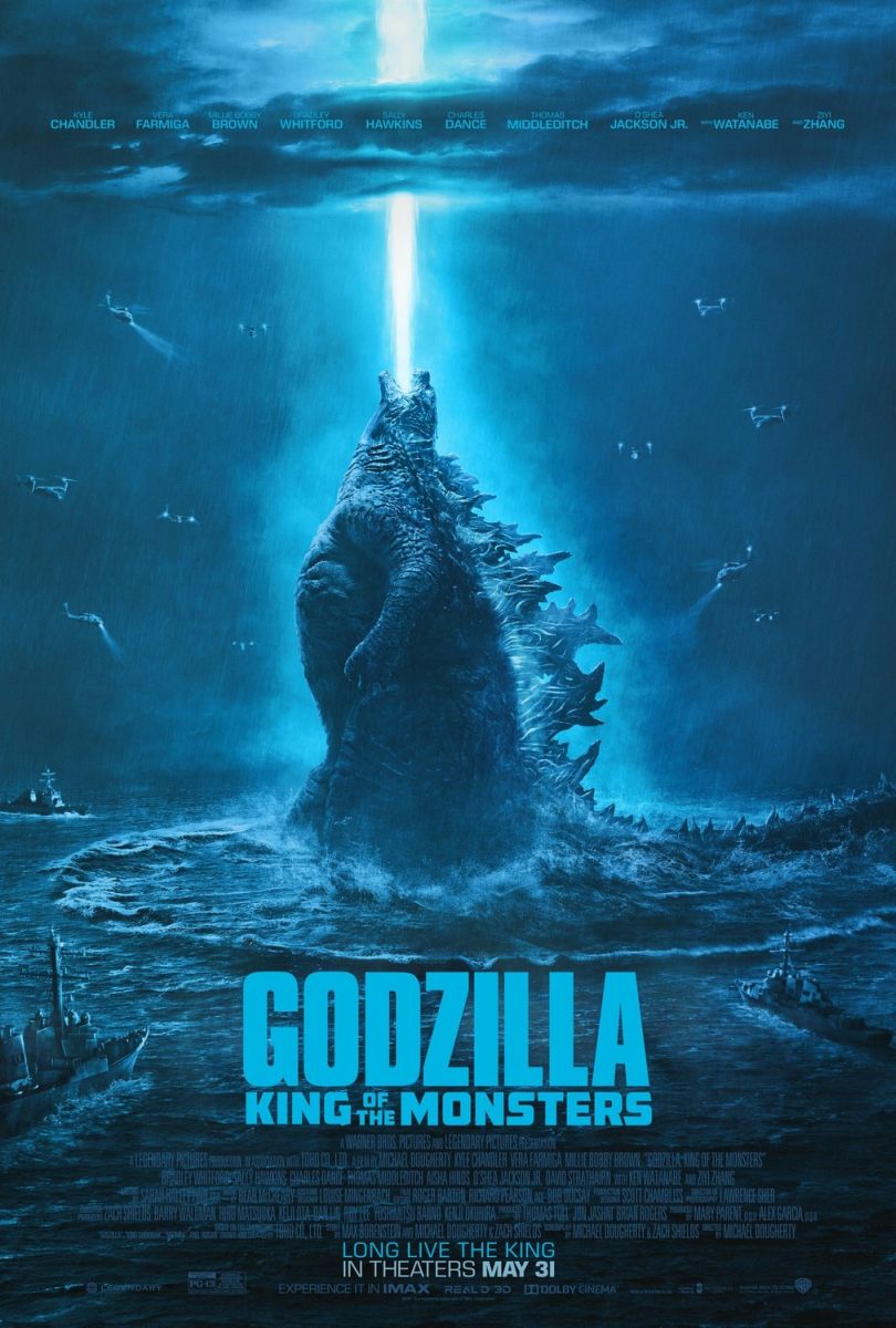 Godzilla: King of the Monsters (2019) original theatrical movie poster - Final