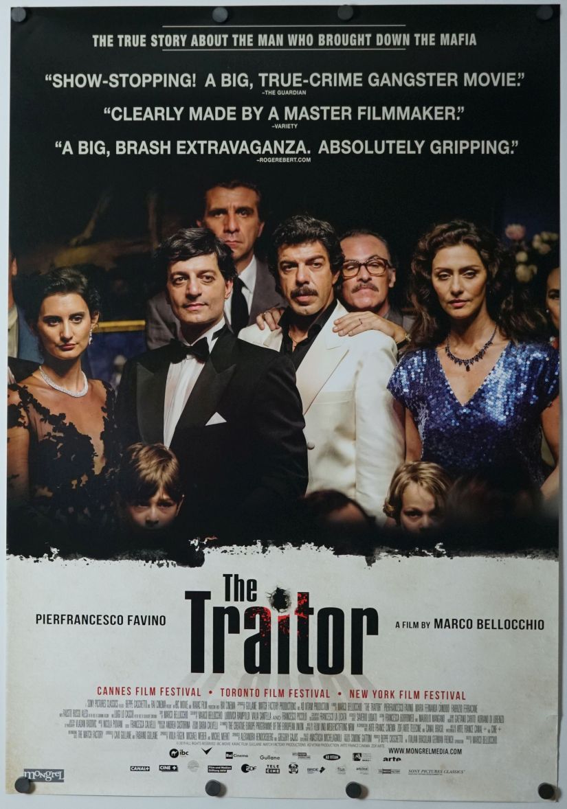 The Traitor (2019) original theatrical movie poster - Final