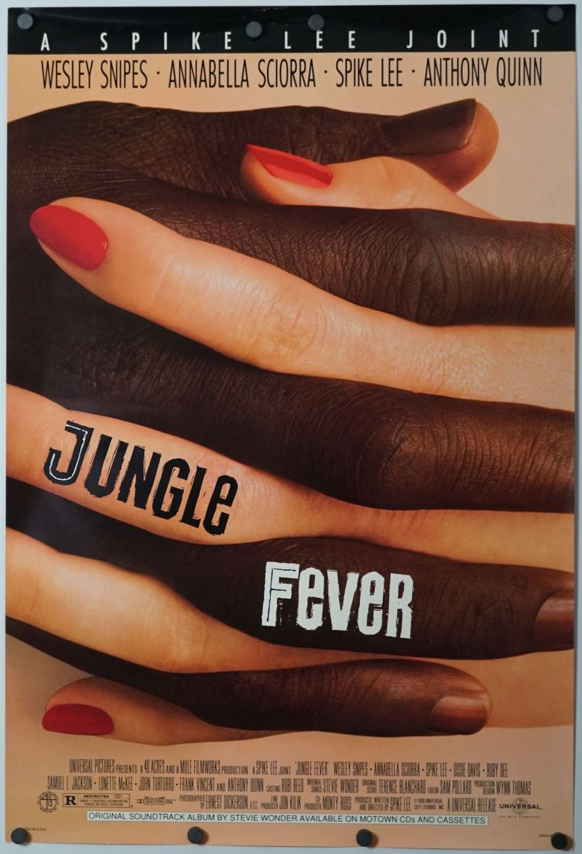 Jungle Fever (1991) original theatrical movie poster - Final