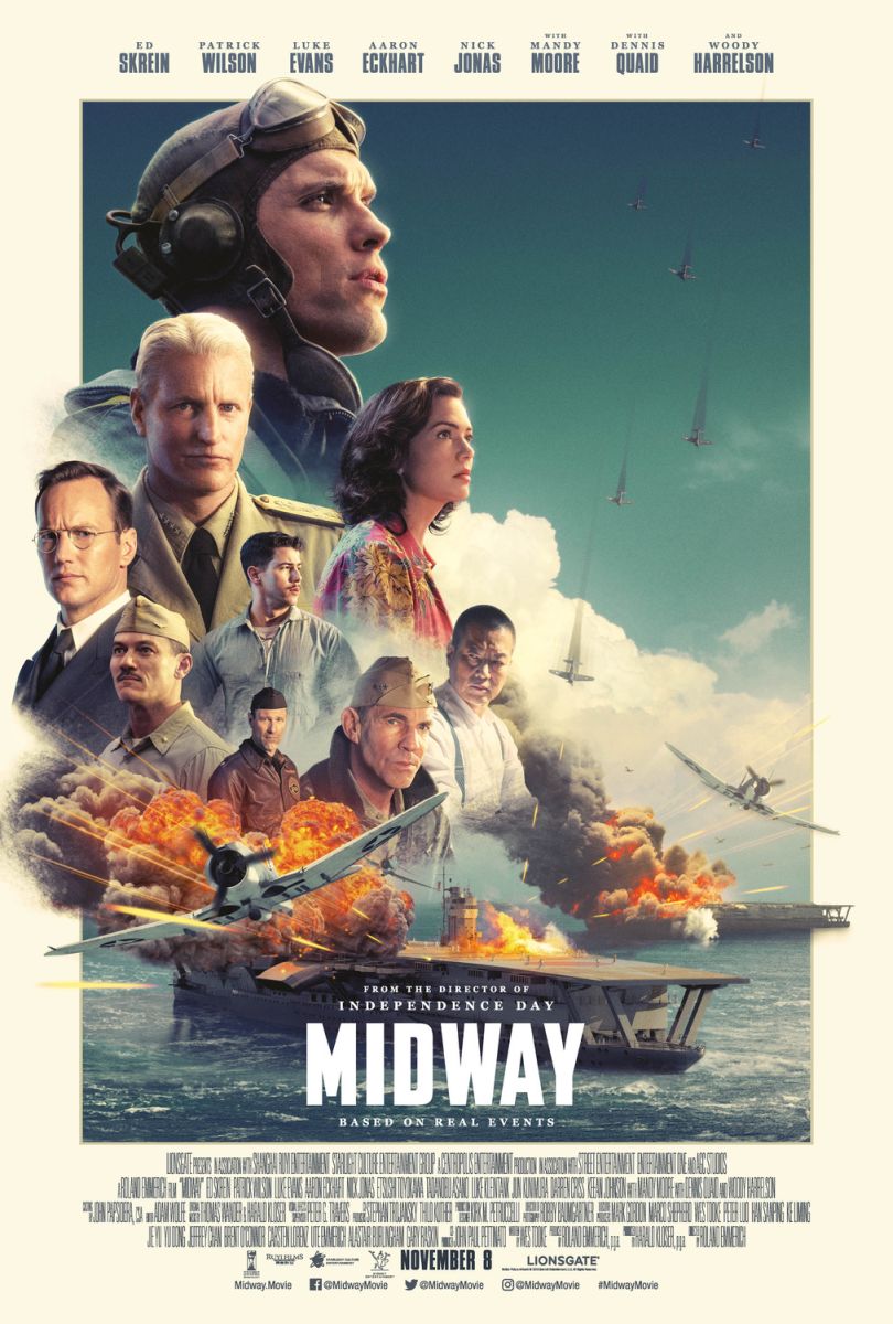 Midway (2019) original theatrical movie poster - Final