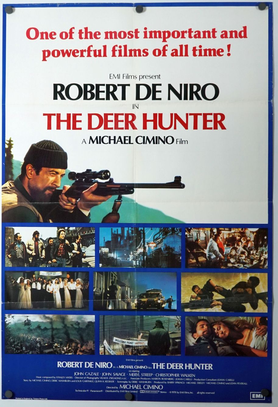The Deer Hunter (1979) original theatrical movie poster - Final