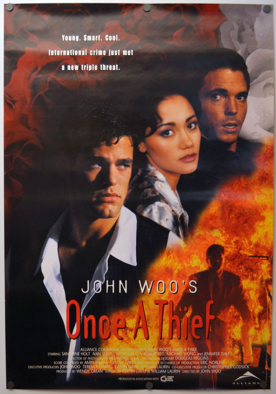 Once a Thief (1996) original theatrical movie poster - Final