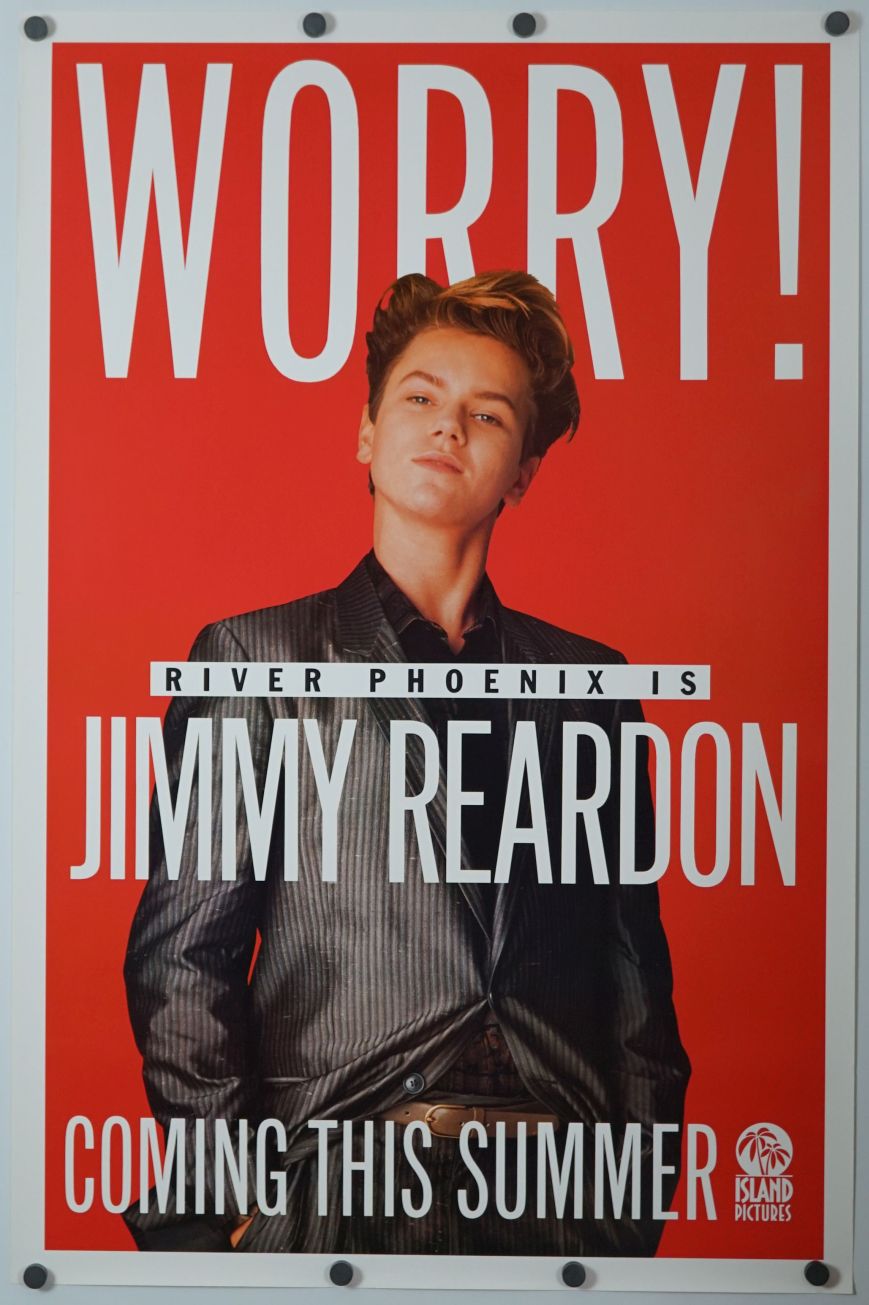 A Night in the Life of Jimmy Reardon (1988) original theatrical movie poster - Advance