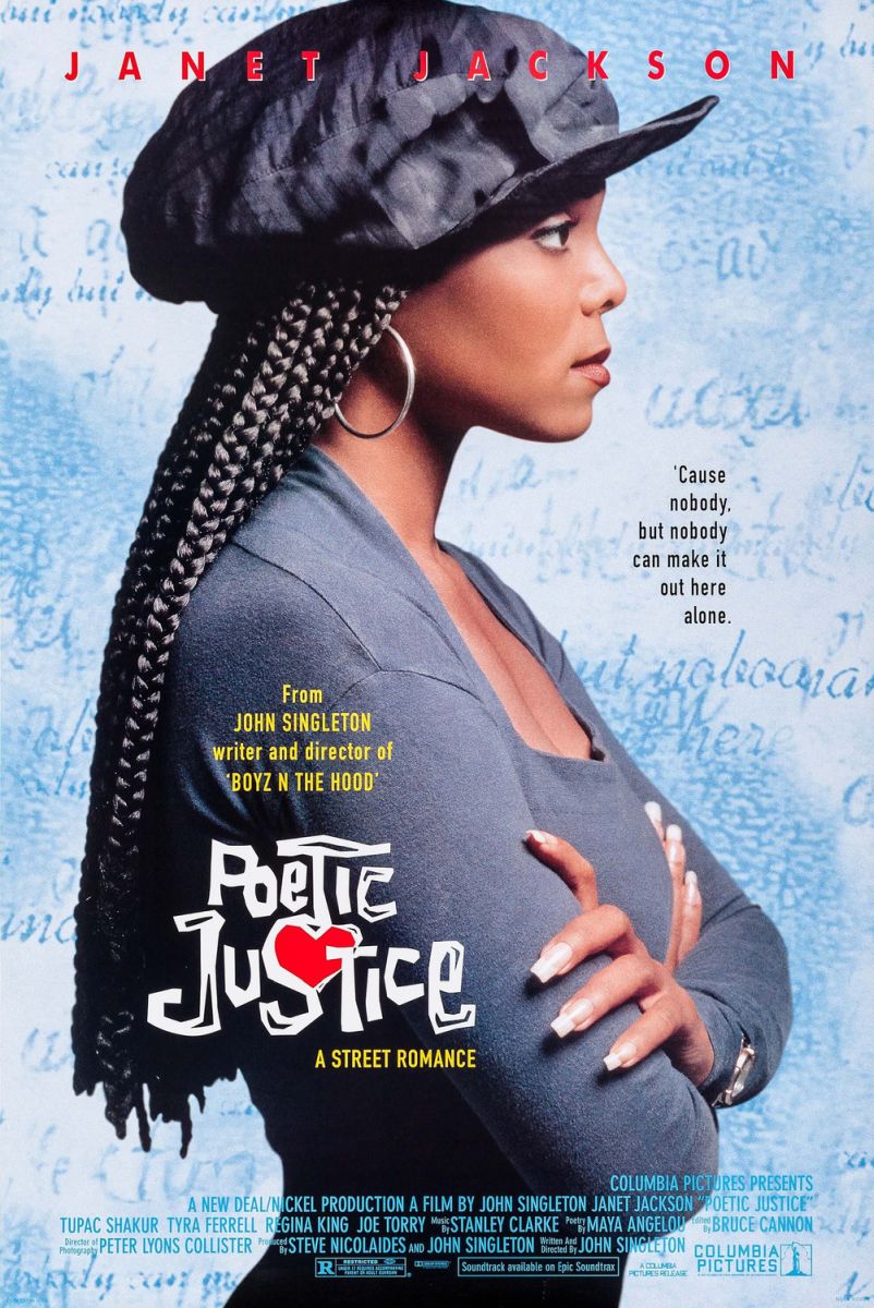 Poetic Justice (1993) original theatrical movie poster - Final