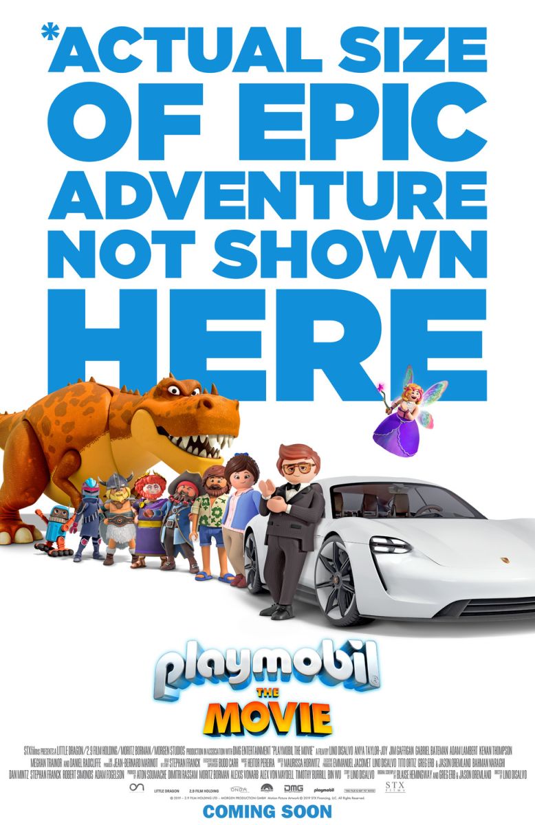 Playmobil: The Movie (2019) original theatrical movie poster - Advance