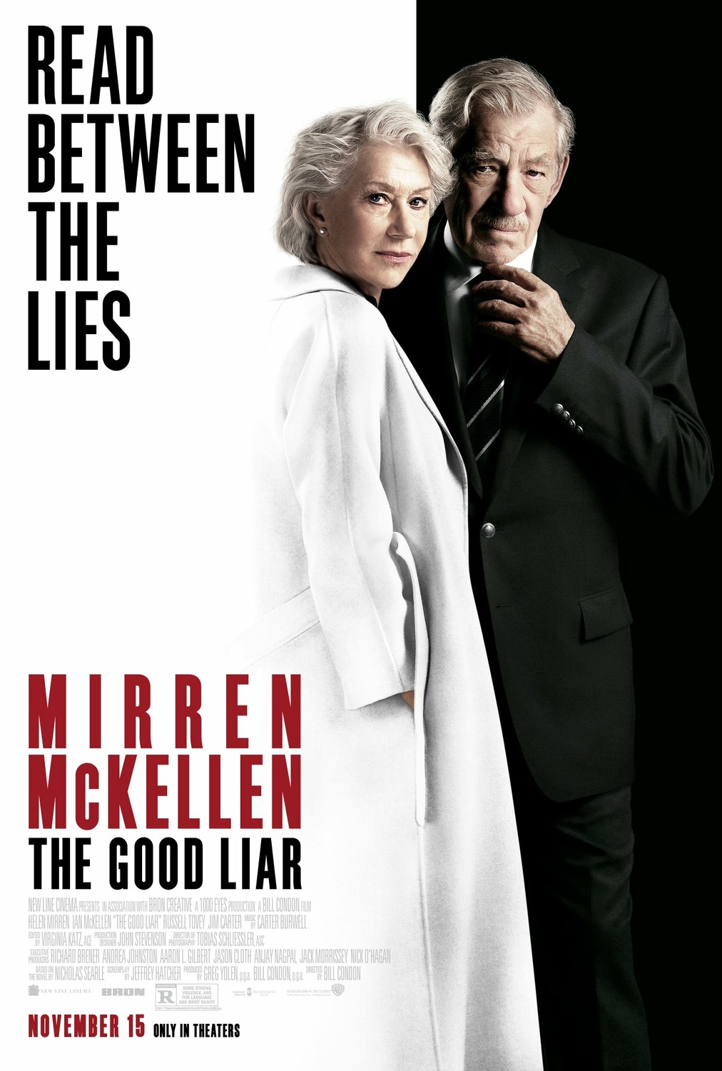 The Good Liar (2019) original theatrical movie poster - Final