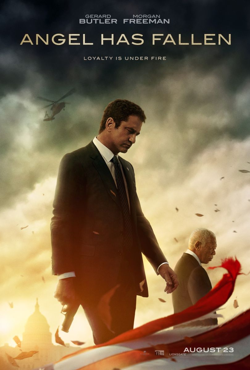 Angel Has Fallen (2019) original theatrical movie poster - Advance