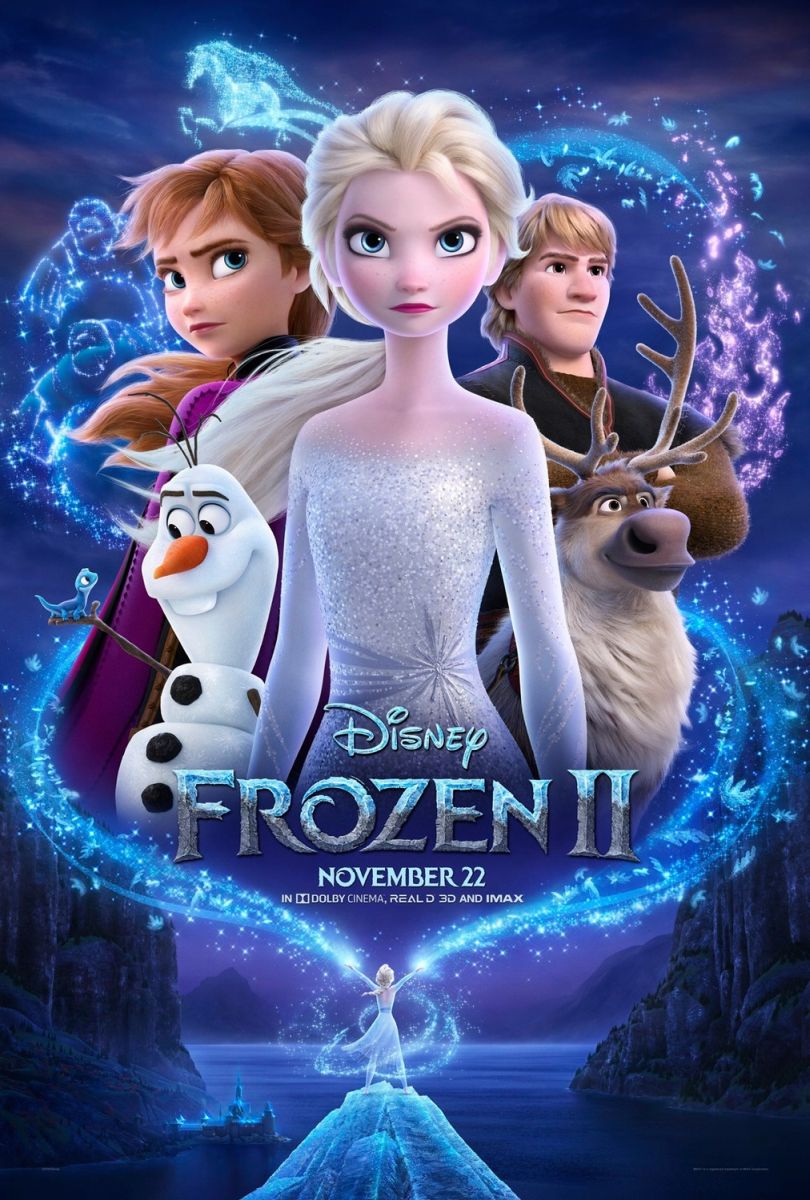 Frozen II (2019) original theatrical movie poster - Final