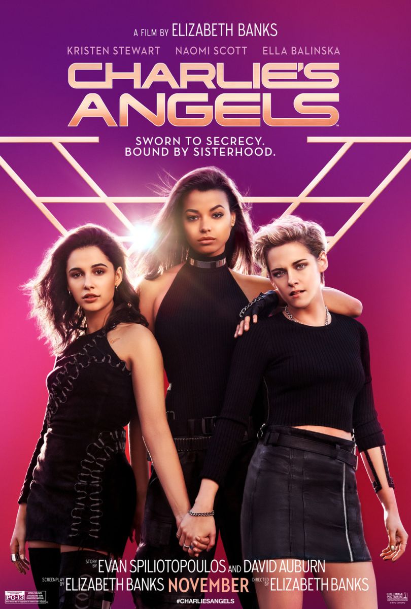 Charlie's Angels (2019) original theatrical movie poster - Final