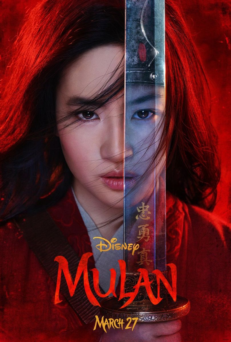 Mulan (2020) original theatrical movie poster - Advance