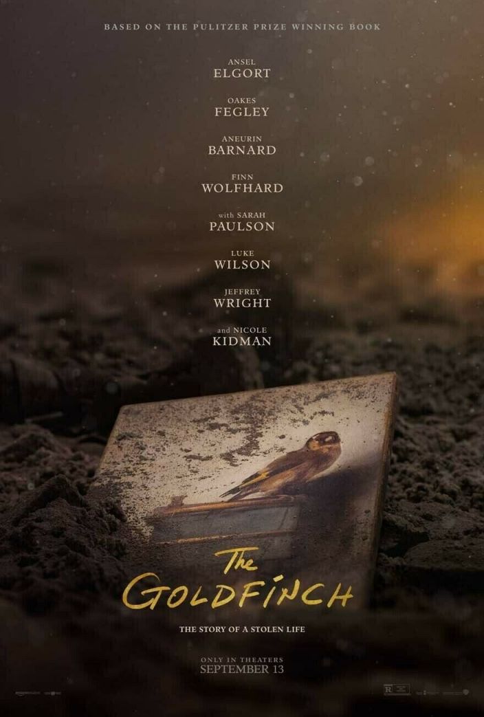 The Goldfinch (2019) original theatrical movie poster - Advance