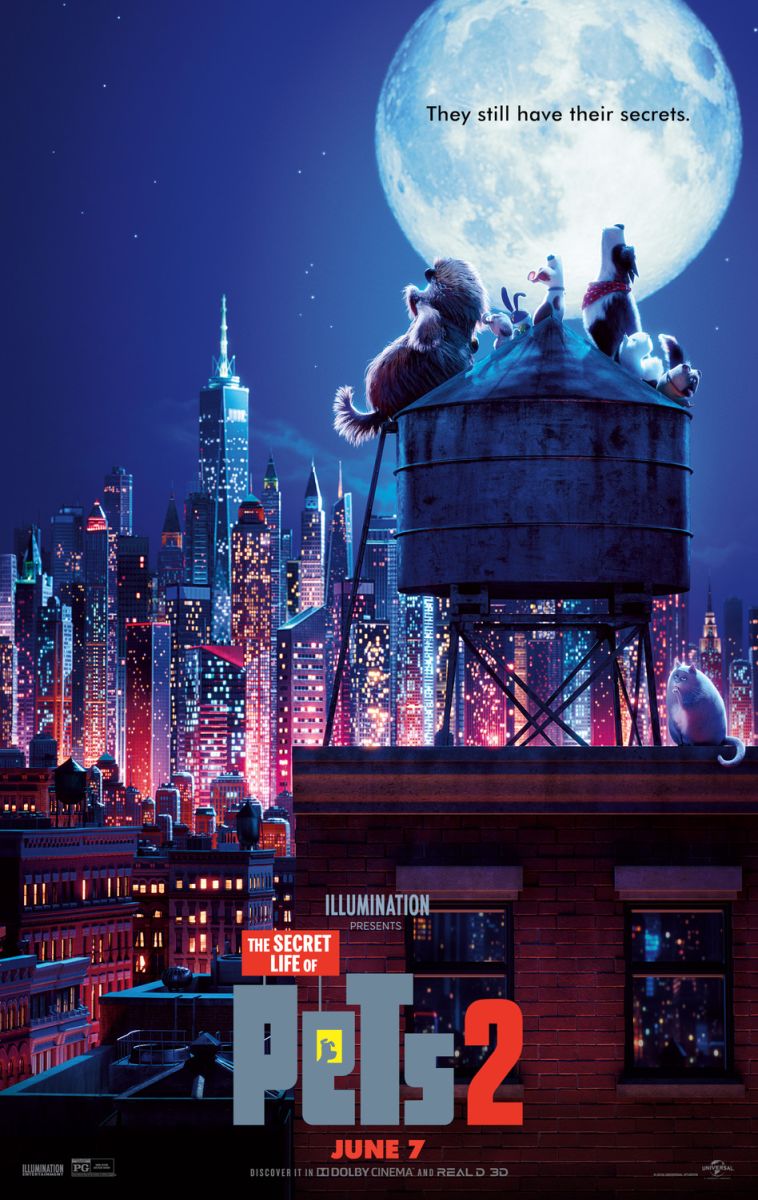The Secret Life of Pets 2 (2019) original theatrical movie poster - Final