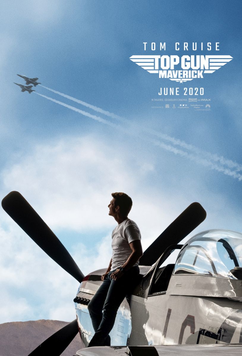Top Gun: Maverick (2020) original theatrical movie poster - Advance Style B