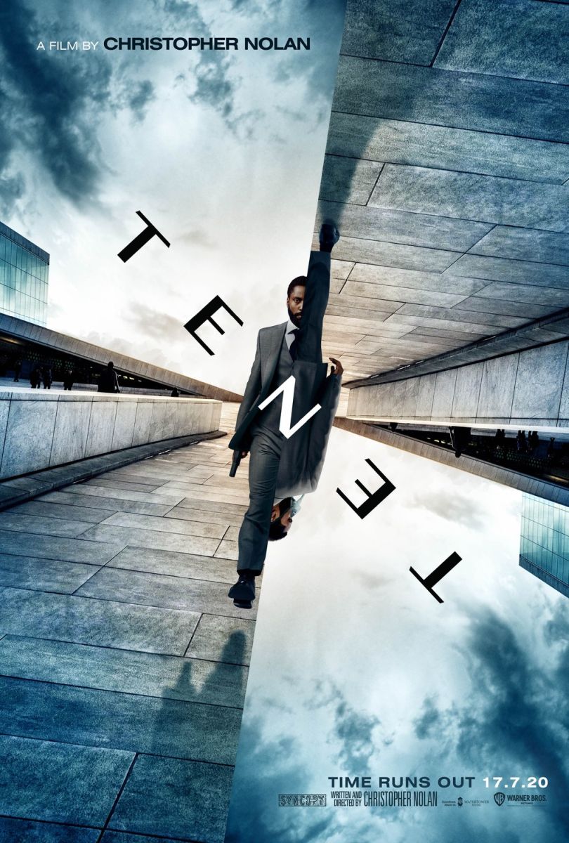 Tenet (2020) original theatrical movie poster - Advance