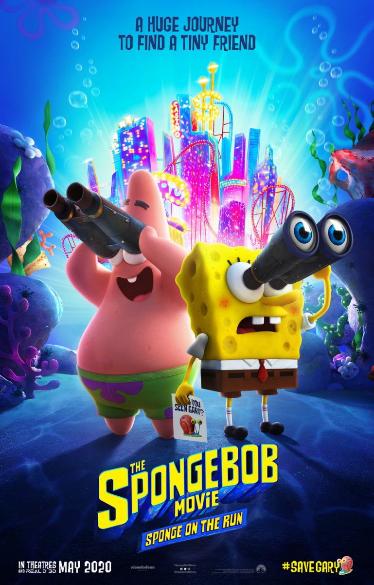 SpongeBob SquarePants 3 (2020) original theatrical movie poster - Advance