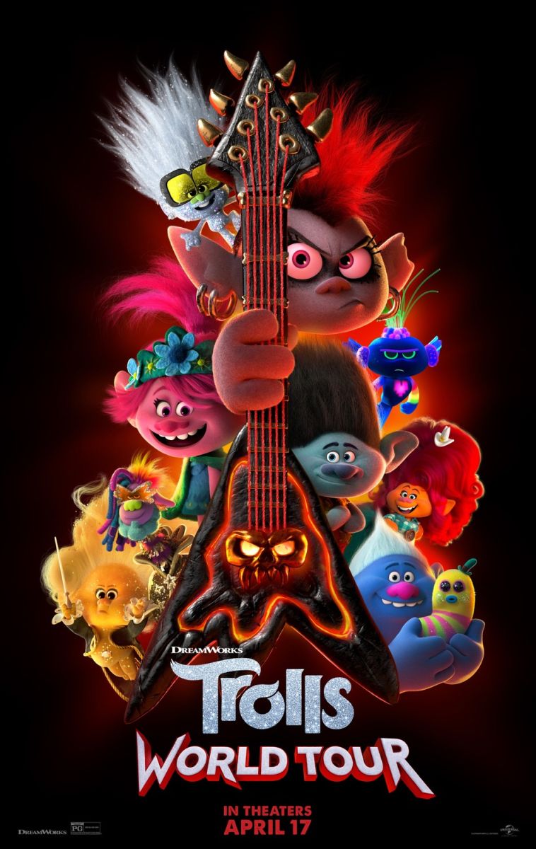 Trolls World Tour (2020) original theatrical movie poster - Advance Style C