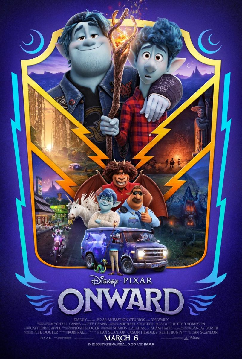 Onward (2020) original theatrical movie poster - Final