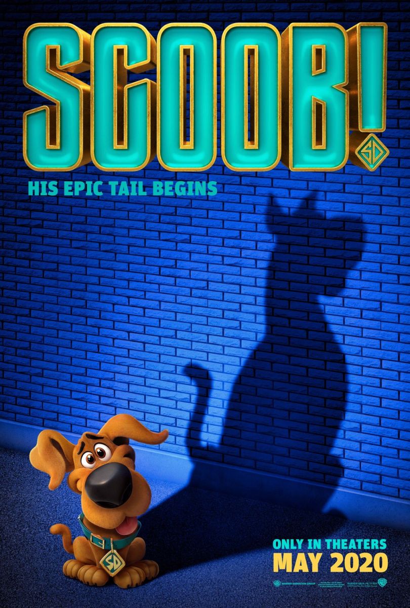Scoob! (2020) original theatrical movie poster - Advance