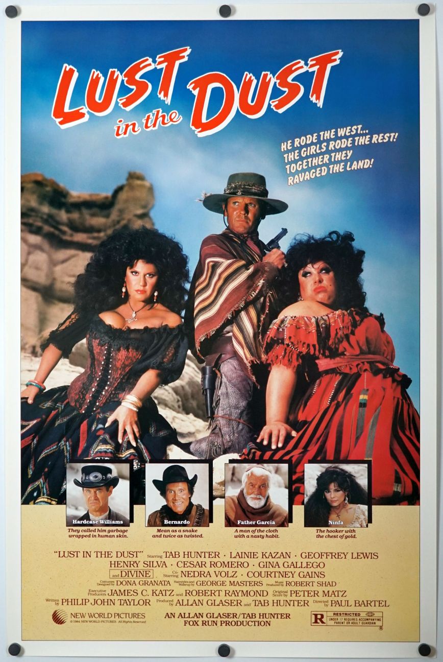 Lust in the Dust (1985) original theatrical movie poster - Final
