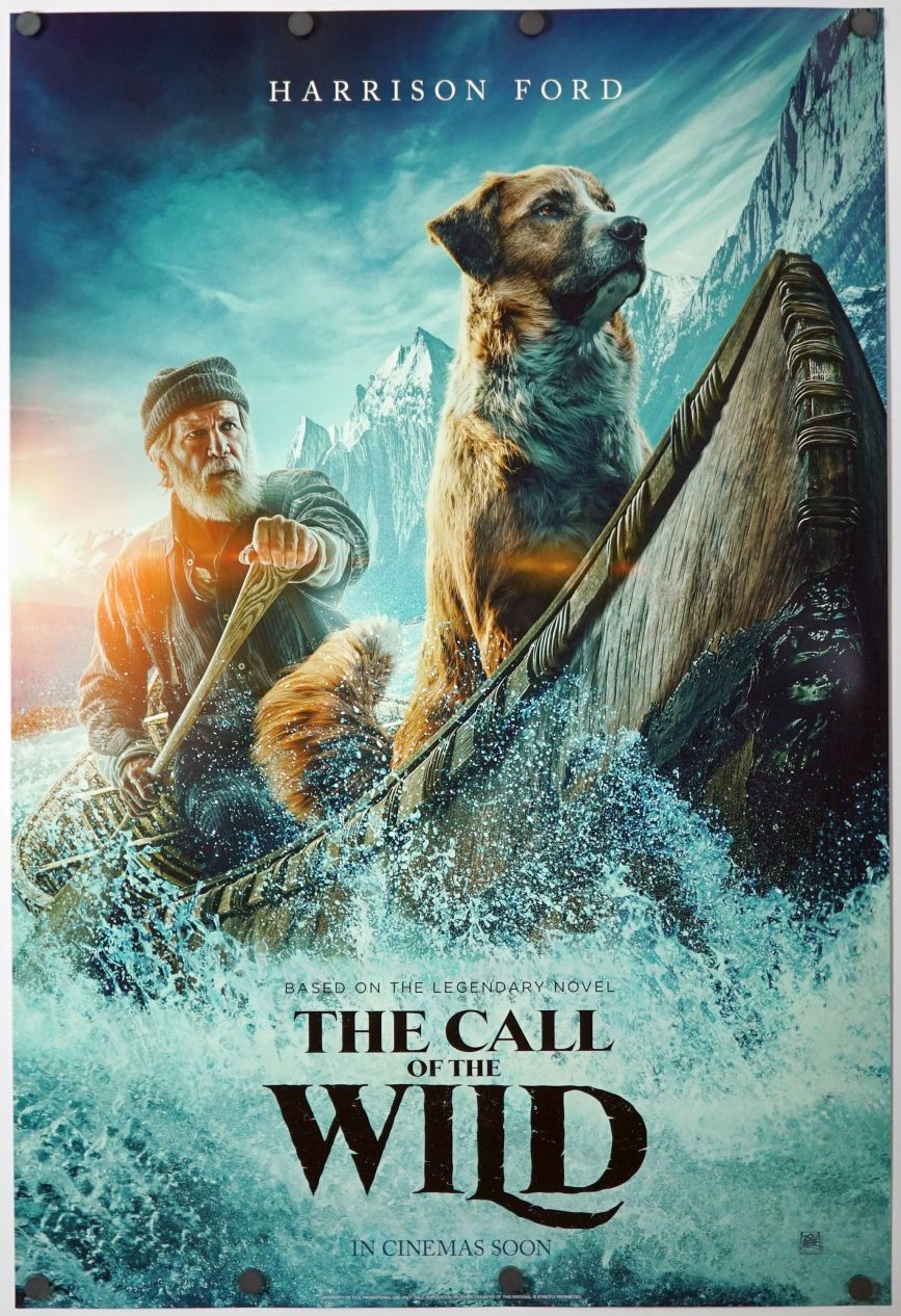 The Call of the Wild (2020) original theatrical movie poster - International Advance