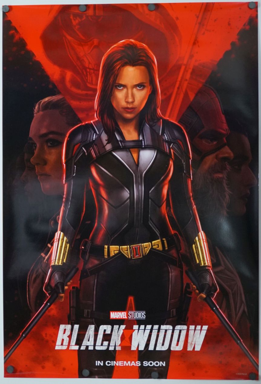 Black Widow (2020) original theatrical movie poster - International Style B