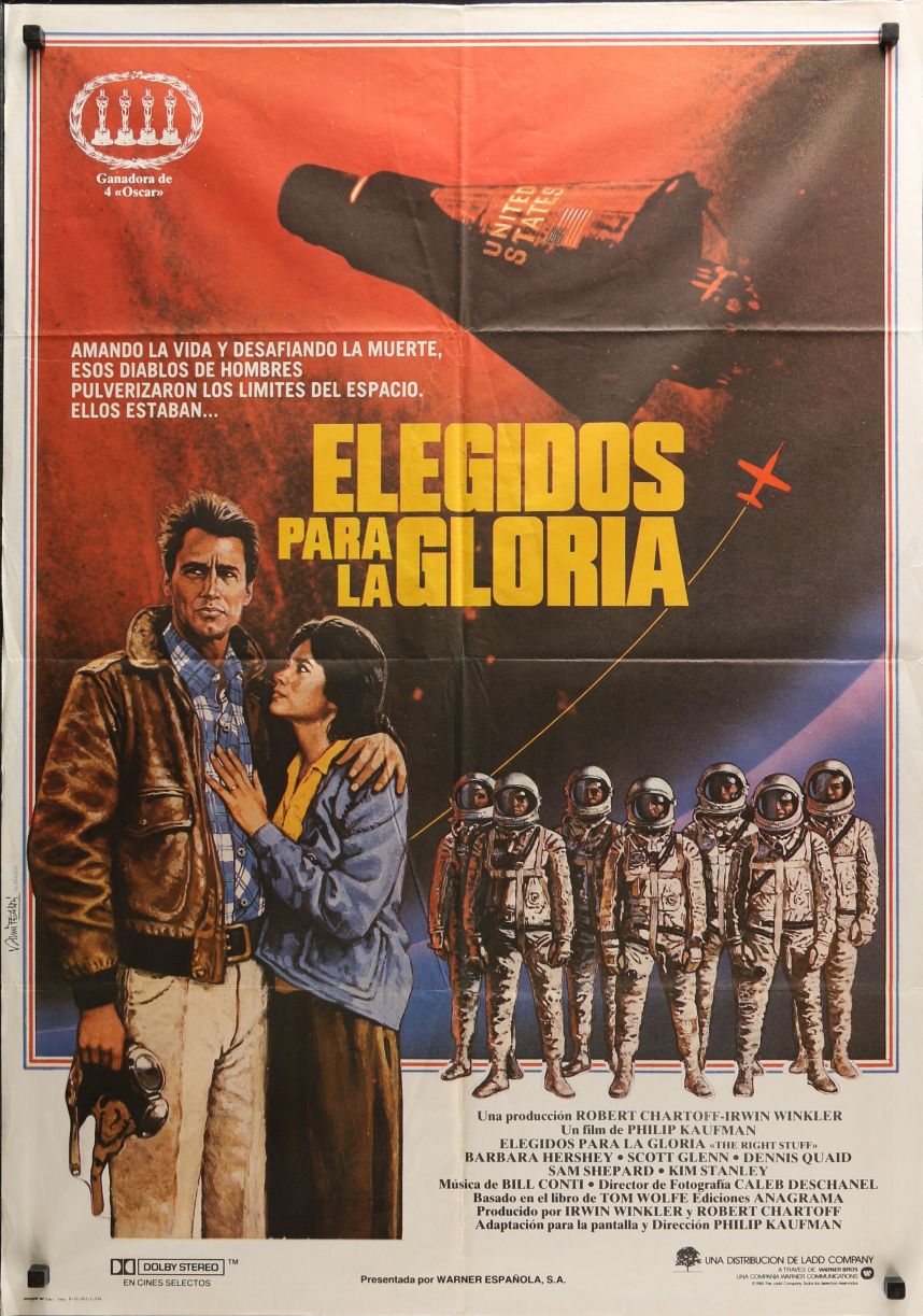 The Right Stuff (1984) original theatrical movie poster - Final