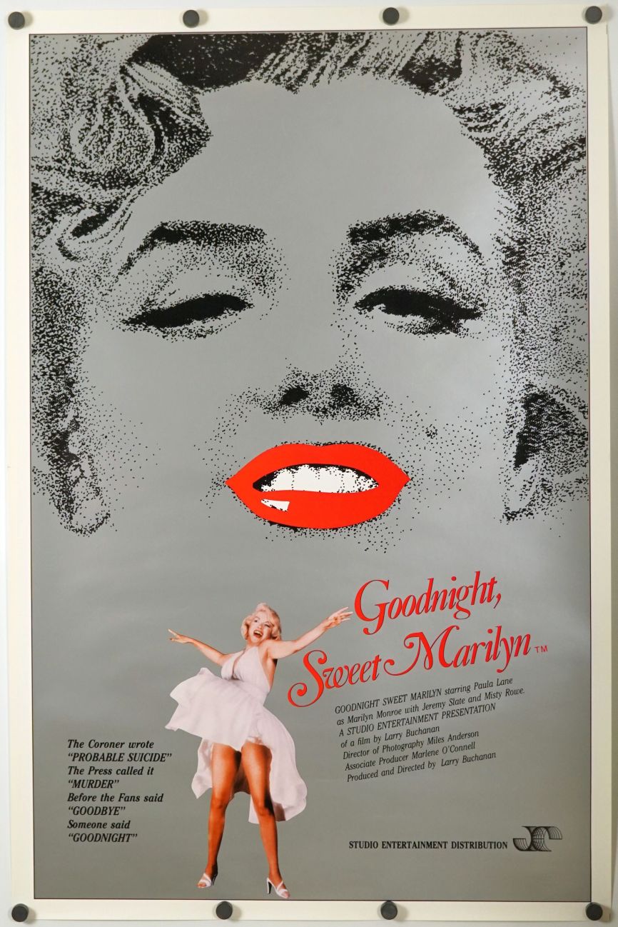 Goodnight, Sweet Marilyn (1989) original theatrical movie poster - Final