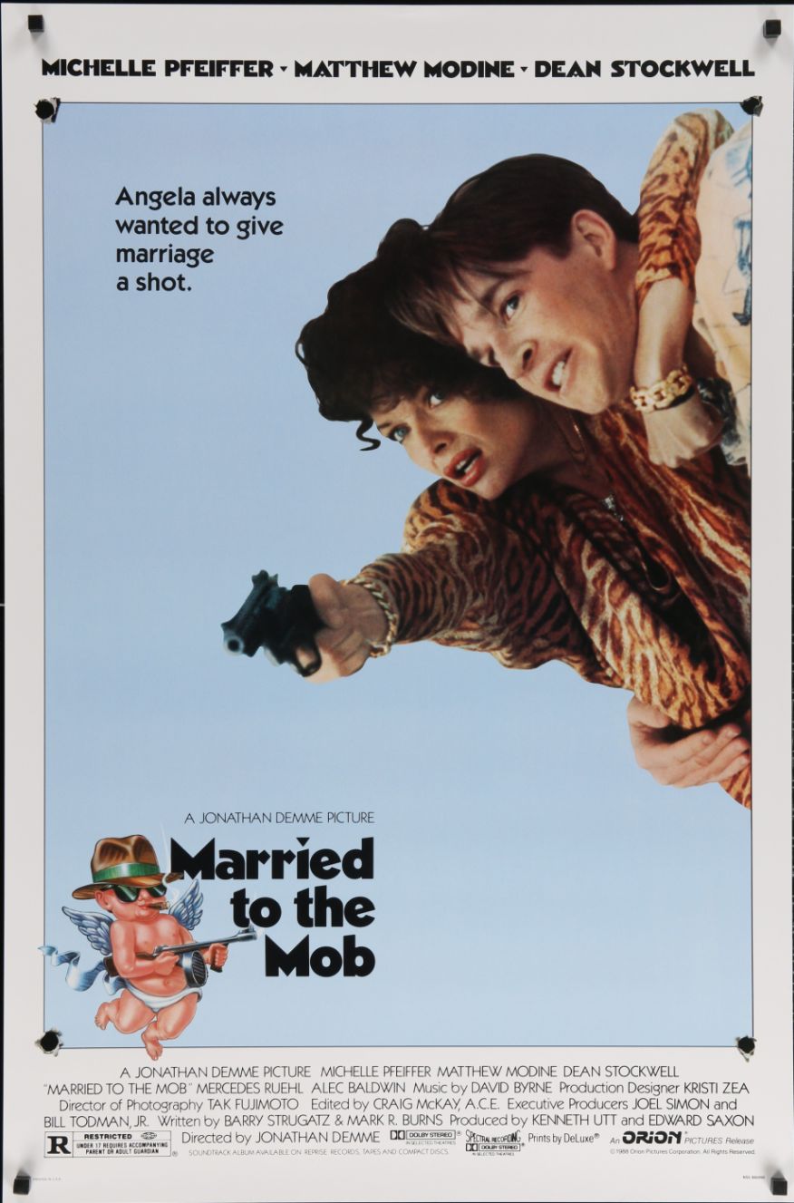 Married to the Mob (1988) original theatrical movie poster - Final