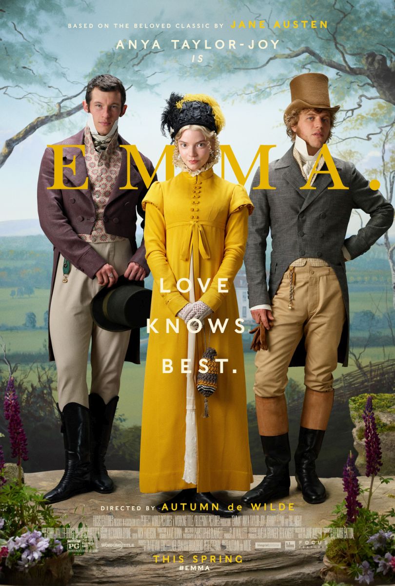 Emma. (2020) original theatrical movie poster - Final