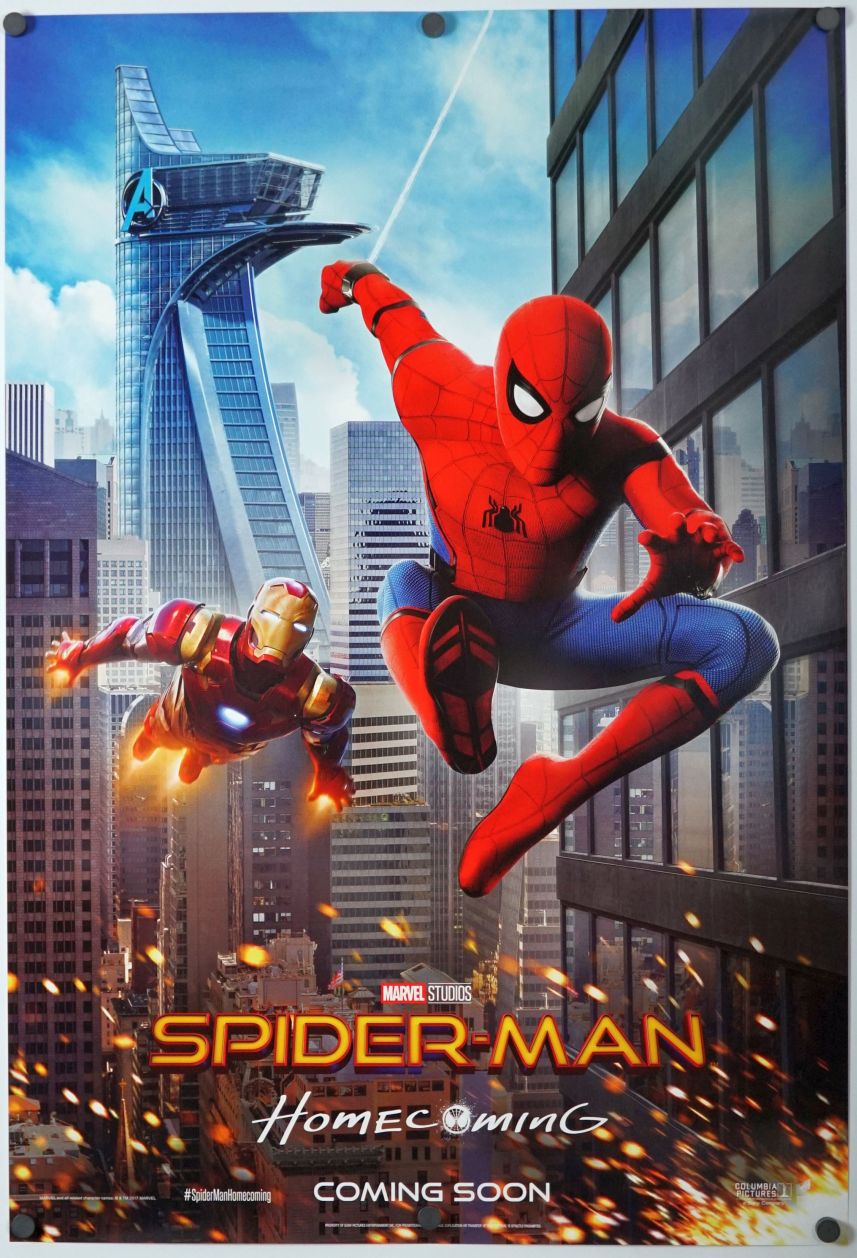 Spider-Man: Homecoming (2017) original theatrical movie poster - International Advance B