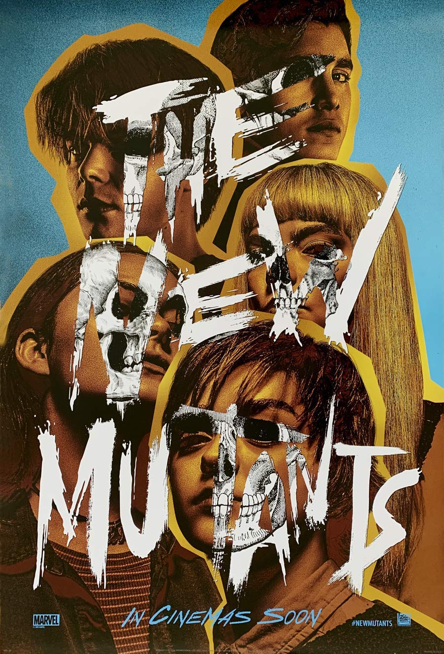 The New Mutants (2020) original theatrical movie poster - International Style B