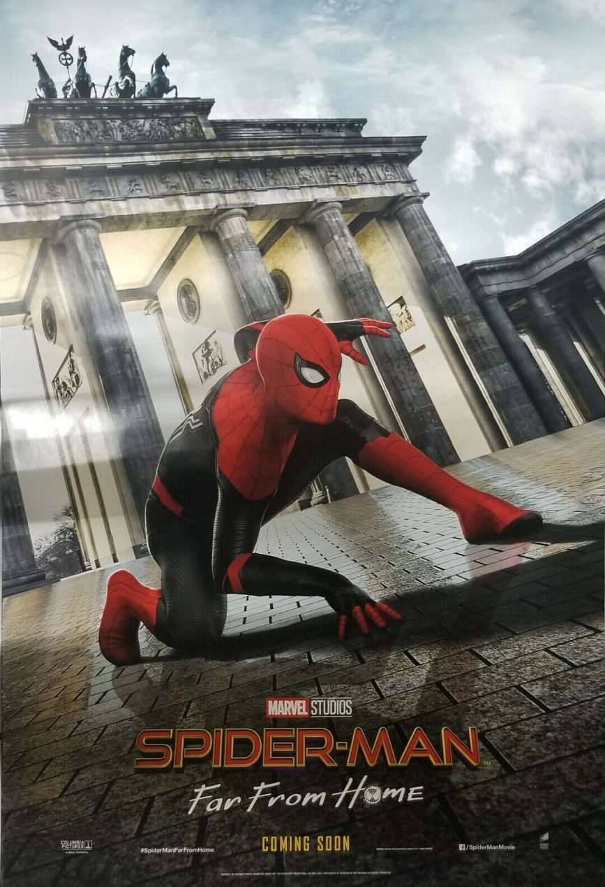 Spider-Man: Far from Home (2019) original theatrical movie poster - International Advance C