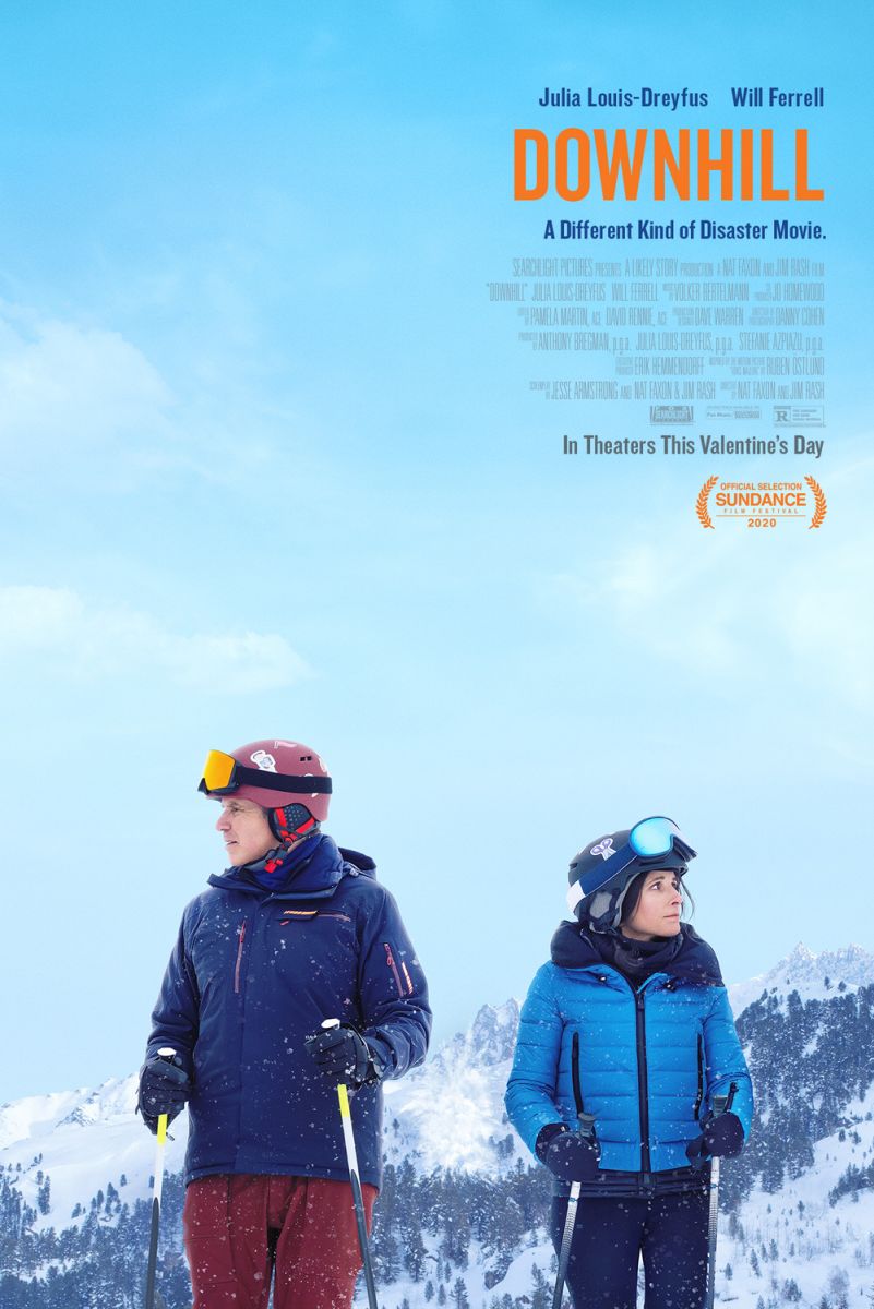 Downhill (2020) original theatrical movie poster - Final