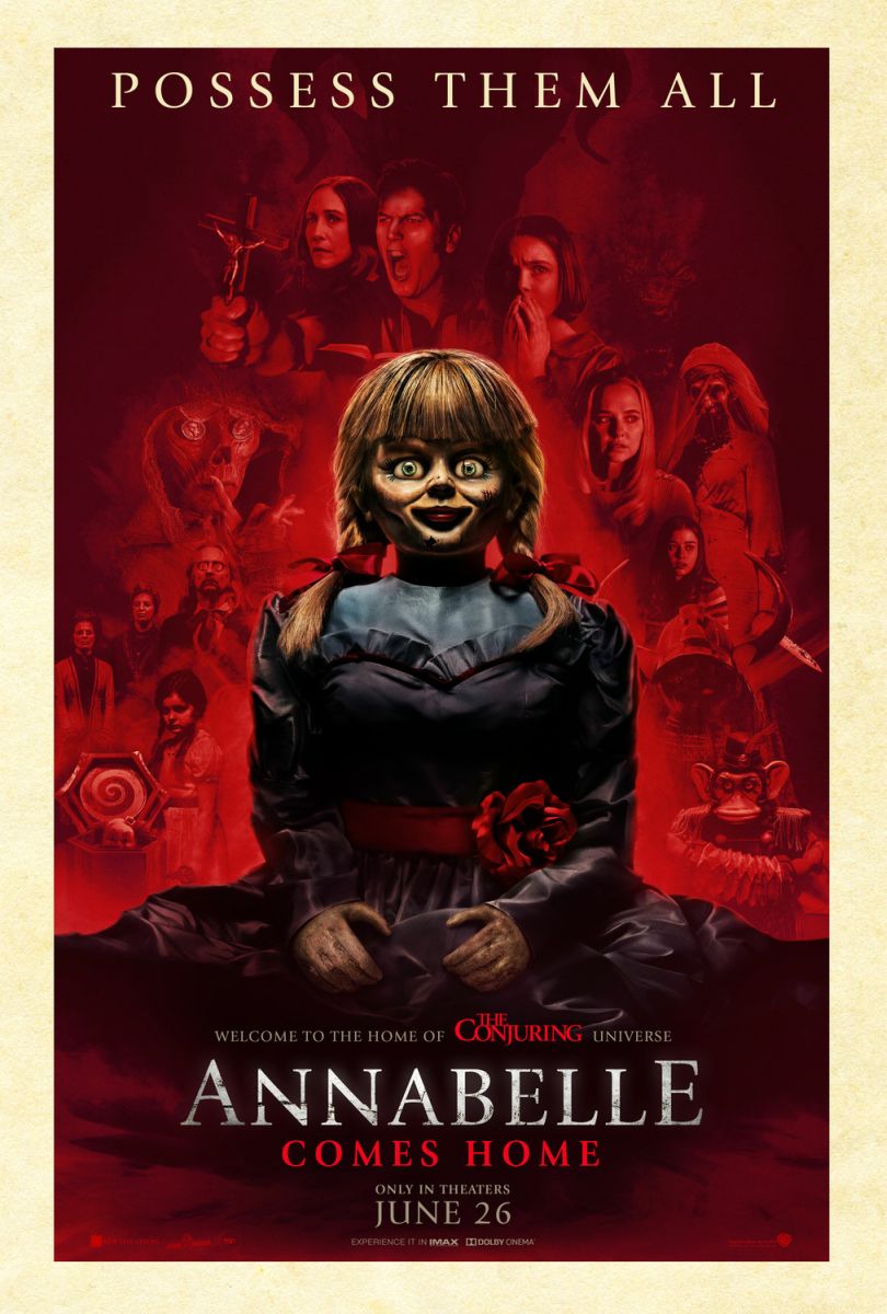 Annabelle Comes Home (2019) original theatrical movie poster - Advance