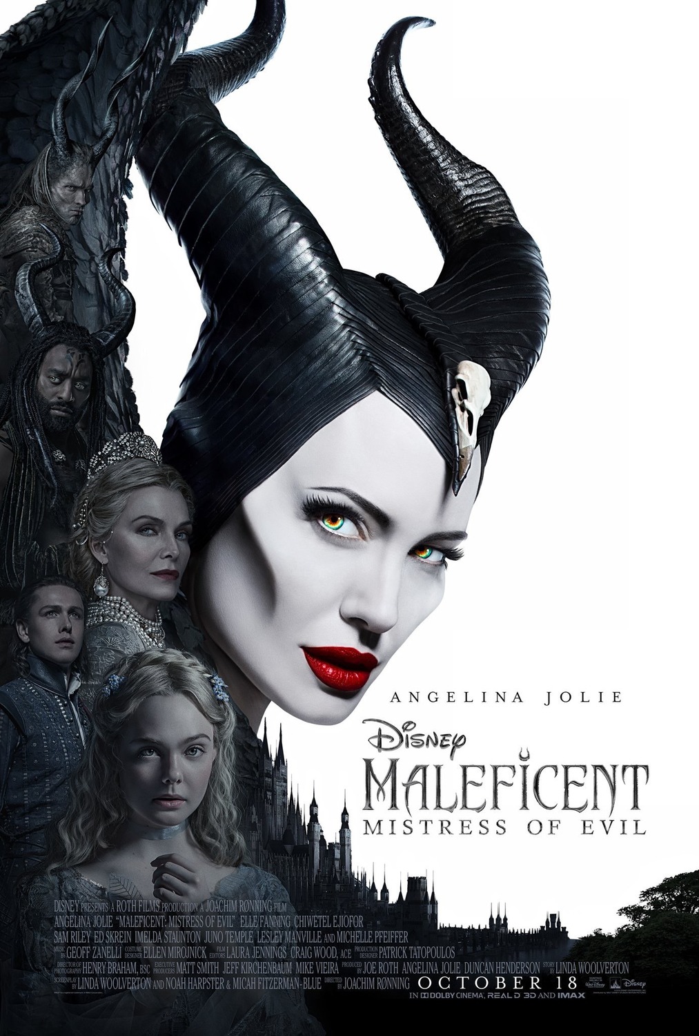 Maleficent: Mistress of Evil (2019) original theatrical movie poster - Final