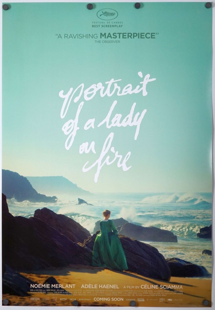 Portrait of a Lady on Fire (2020) original theatrical movie poster - Final