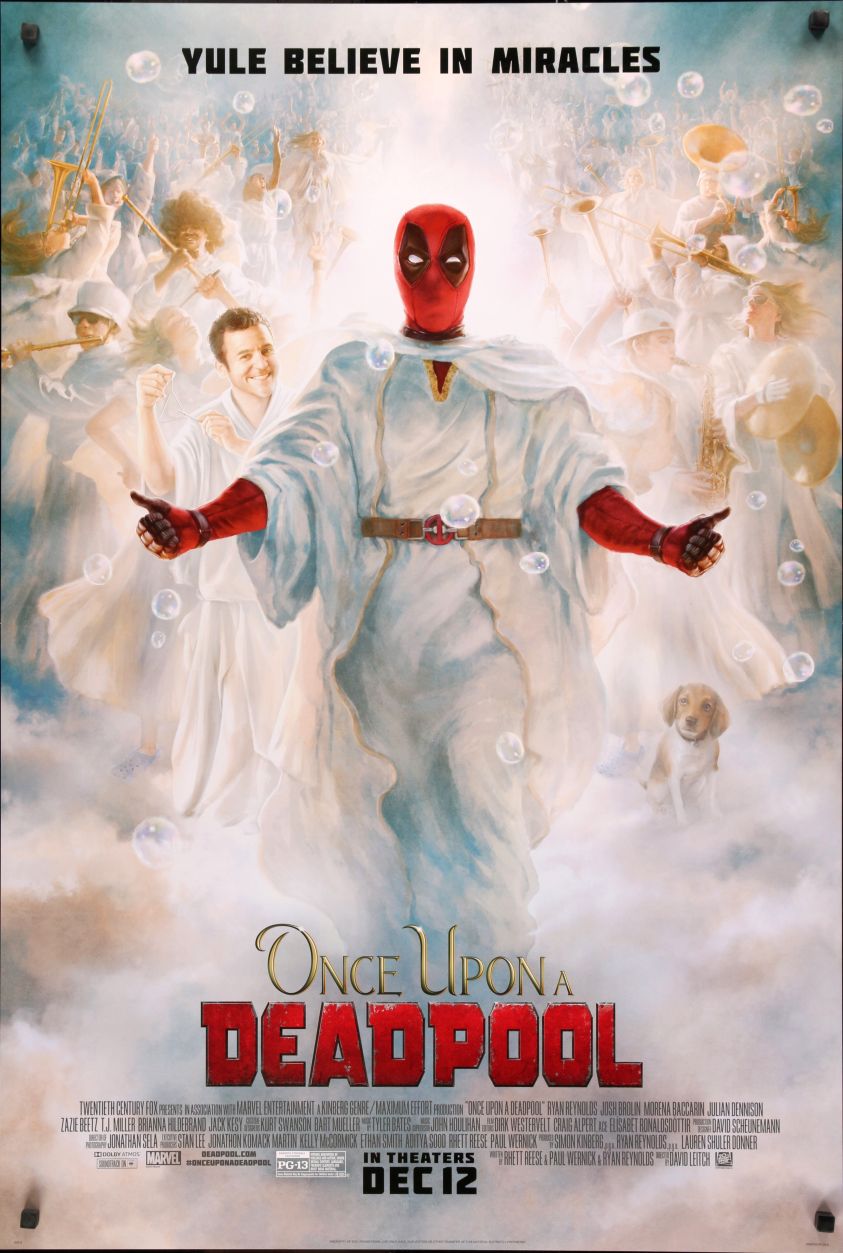 The Untitled Deadpool Sequel (2018) original theatrical movie poster - Re-Release