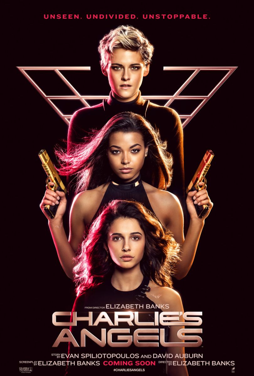 Charlie's Angels (2019) original theatrical movie poster - International Advance
