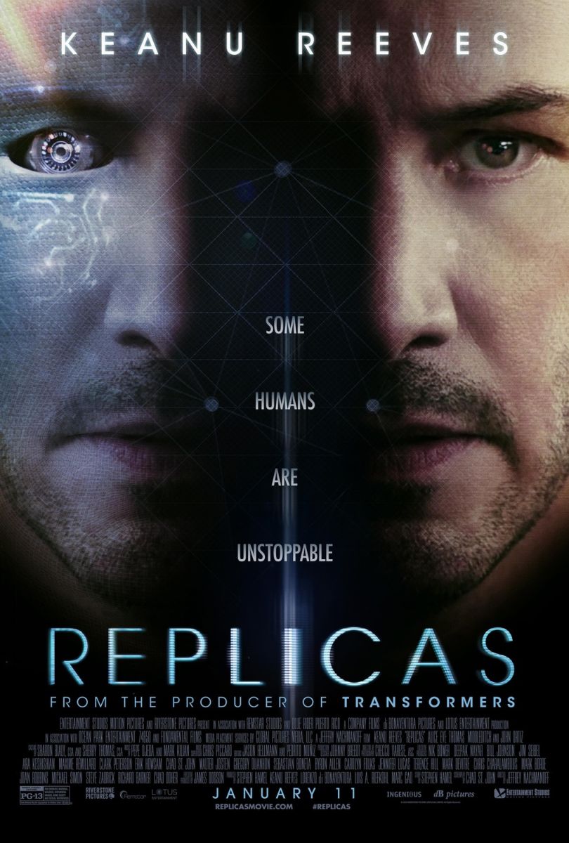 Replicas (2019) original theatrical movie poster - Final