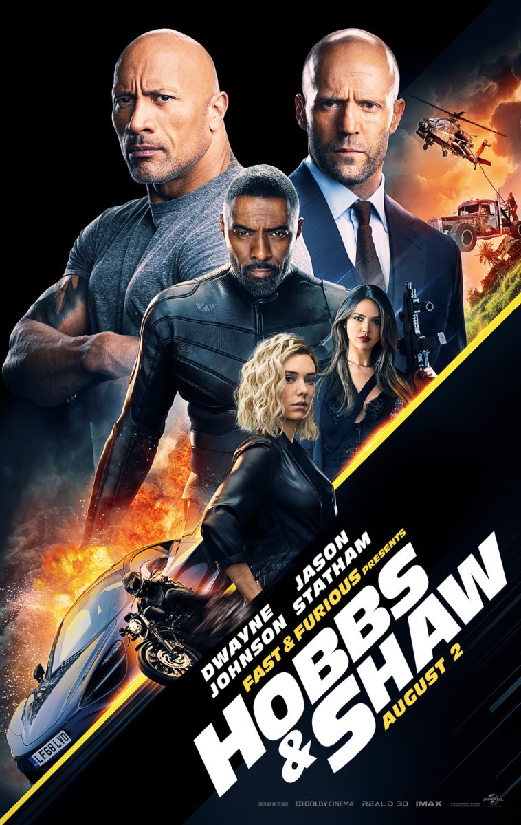 Fast & Furious Presents: Hobbs & Shaw (2019) original theatrical movie poster - Final