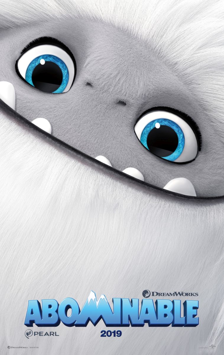 Abominable (2019) original theatrical movie poster - Advance Style A