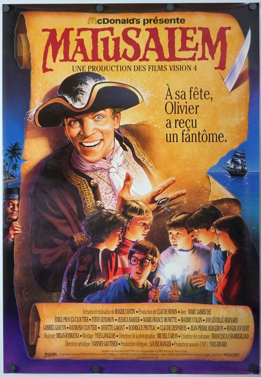 Matusalem (1993) original theatrical movie poster - Final - French Language