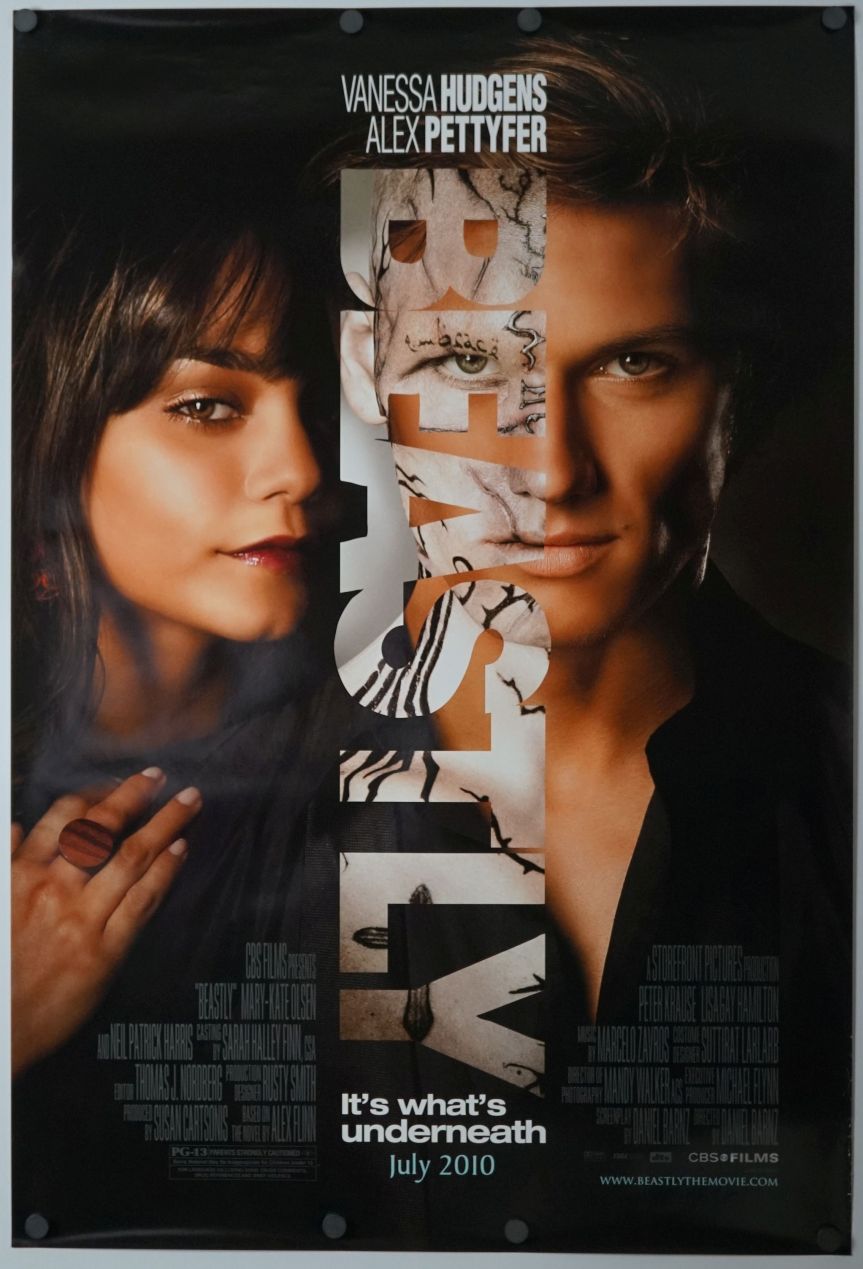 Beastly (2011) original theatrical movie poster - Final