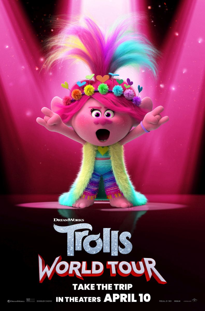 Trolls World Tour (2020) original theatrical movie poster - Advance Style D